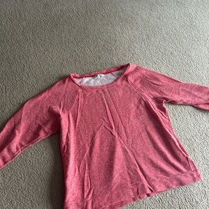 Ellen Tracy Red and Pink Knit Top
